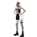 Miniatyrbillede 7 af 11: Halloween Djævelkostume Vampyr Klovn Kostume M