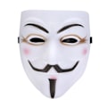 Miniatyrbild 2 av 5: Hacker Mask V för Vendetta Mask white