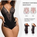 Miniatyrbilde 6 av 9: Lace Shapewear Body for Kvinner - Magekontroll Body Curry S
