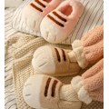 Miniatyrbild 3 av 10: Damkatt Tofflor, 3D Katt Tass Cartoon Tofflor Khaki 40-41