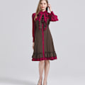 Pikkukuva 3 / 10: Halloween- ja Karnevaaliasu Naiselle Red 2XL