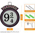 Miniatyrbilde 5 av 7: Plattform 9 3/4 Skiltlys Battery Operated
