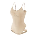 Pikkukuva 1 / 9: Saumaton Muotoileva Kokovartalon Muotoileva Thong-Body Beige 3XL