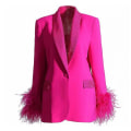 Miniatyrbillede 1 af 9: Dame Langærmet Blazer Casual Jakke S