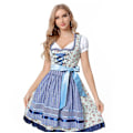 Pikkukuva 4 / 6: Naisten Oktoberfest-asu Cosplay-asu Blue XL