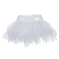 Miniatyrbillede 1 af 6: Tutu-Skørt til Kvinder, Danseskørter til Cosplay-Fester White XL