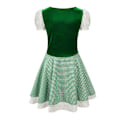 Miniatyrbild 2 av 5: Damkläder Oktoberfest Snörning Rutiga Uniform Green M