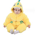 Pikkukuva 1 / 6: Vastasyntyneen vauvan hyppypuku huppari fleece-haalari pitkähihainen body ulkovaatteet asut Yellow 80