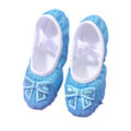 Pikkukuva 1 / 9: Tyttöjen Balettitossut Glitter Split-Sole Tanssikengät Blue 23