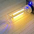 Pikkukuva 1 / 9: Kannettava kosketusohjattu LED-yövalo, Mini USB-lamppu Warm Light