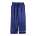 Miniatyrbilde 10 av 11: Satin Pyjamas Sett Silke Pjs Kort Erme Barnesovesett blue 130