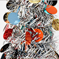 Miniatyrbild 2 av 5: 5FT Pop Up Julgran i Glittrande Metall, Vikbar Färgglad Colorful