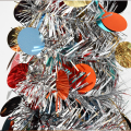 Miniatyrbilde 2 av 5: 5FT Pop Up Juletrær i Glitrende Tinsel - Sammenleggbare og Fargerike Colorful