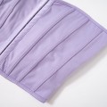 Miniatyrbillede 8 af 11: Kvinders Mesh Bustier Stropøs Åben Ryg Crop Top Purple S