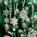 Miniatyrbillede 6 af 7: 10 stk. Juletræshængende Akryl Jule-Snefnug Krystal Ornament 10PCS
