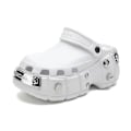 Miniatyrbillede 1 af 6: Mænds og Kvinders Åndbare Have-Klodser Komfortable Slip-On Strand-Sandaler Tøfler White 42-43