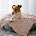 Pikkukuva 3 / 6: Koirien peitot suurille koirille, superpehmeät ja lämpimät Sherpa-fleece-pehmustetut peitot Pink M