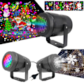 Miniatyrbild 7 av 10: Julprojektor med LED-lampor, 16 bildskivor