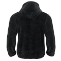 Miniatyrbilde 4 av 5: Hettegenser med glidelås for menn, foret med sherpafleece for vinteren Black XL