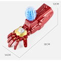 Miniatyrbild 5 av 11: Elektrisk Iron Man Arm Launcher Blaster Leksaker Upgrade Edition