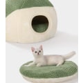 Pikkukuva 3 / 5: Superpehmeä Vihreä Sammakko Muotoinen Lemmikkivuode Three-Dimensional Nest M
