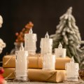 Miniatyrbild 5 av 5: LED Flameless Stearinljus värmeljus 3pcs