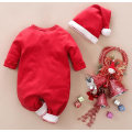 Miniatyrbild 3 av 5: Babykläder för pojkar och flickor, Jultomten Kostym, 1:a Juloutfit med Hatt, Storlek 0-24 Månader Red 59
