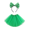 Miniatyrbild 1 av 2: Kvinnor Tutu-kjol för St. Patrick's Day-dräkt style 1