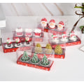 Miniatyrbilde 4 av 4: 3 stk Julepynt Håndmalte Lys Pinecone