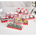 Miniatyrbilde 4 av 4: 3 stk Julepynt Håndmalte Lys Snowmen