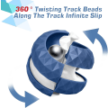 Miniatyrbillede 3 af 6: Orbit Bold Legetøj, Fidget Cube Puslespil Bold Spinde Legetøj Blue
