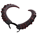 Miniatyrbillede 5 af 9: Djævelshorn Pandebånd Sort Cosplay Horn Hårbøjle