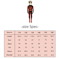 Miniatyrbilde 5 av 5: Digital Circus Kostyme for Barn Pomni Kostyme Jumpsuit Style 1 130