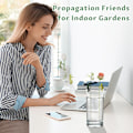 Miniatyrbillede 5 af 8: Plant Propagation Buddy, Plantestøtte til Spirer, Stængler, Skud og Stiklinger 3PCS