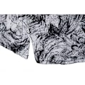 Miniatyrbilde 4 av 8: Hettegenser med knapper og trykt krage for menn, lang erme White XL