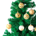 Miniatyrbild 5 av 5: 30st julgranskulor White-Gold