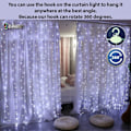 Miniatyrbild 3 av 5: USB-drivna Hängande Fönster-Fairy Lights White