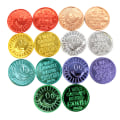 Miniatyrbild 7 av 9: 100 st. Patricks Day Guldmynt Plast Pirat Guldmynt Set