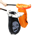 Pikkukuva 1 / 11: 2 kpl Halloween-kurpitsakarkkipusseja
