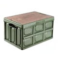 Miniatyrbild 1 av 11: Trunk Organizer för campingutrustning för picknick Army Green 39*27*21cm