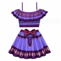Miniatyrbilde 2 av 5: Shasha Bikini Lilla Badedrakt Gratis Veske Split Swimwear 110CM