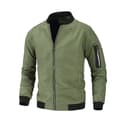 Herr Bomberjacka Varsity Flight Jacket Green 2XL
