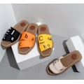 Miniatyrbilde 2 av 5: Alphabet Webbing Tykke Bunnsåler Damessko Black 39