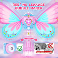 Miniatyrbild 10 av 10: Bubble Machine för barn Butterfly Bubbles Wandblåsare Pink