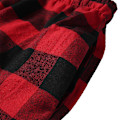 Miniatyrbillede 8 af 10: Mænds Plaid Pyjamasbukser, Bløde Lounge Pyjamasbukser med Lommer Red L