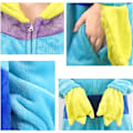 Miniatyrbild 4 av 5: Unisex Vuxen Onesie Pyjamas Jul Flanell Cartoon Average