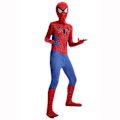 Miniatyrbild 2 av 4: Spider-Man ungdom Halloween-dräkt, vadderad overall med mask Red Blue 1 120