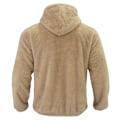 Miniatyrbillede 4 af 5: Mænds Vinter Sherpa Foret Hoodie Lynlås Trøje Jakke Khaki M