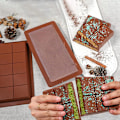 Miniatyrbild 3 av 7: 2-pack chokladformar, silikonform för choklad A