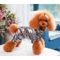 Miniatyrbilde 3 av 5: Vanntett vinterjakke for hund med fleecefôr Silver XL